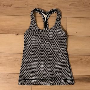 Lululemon cool racer back tank nulu size 2